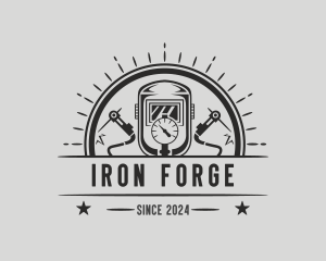 Welding Mechanic Ironworks logo design