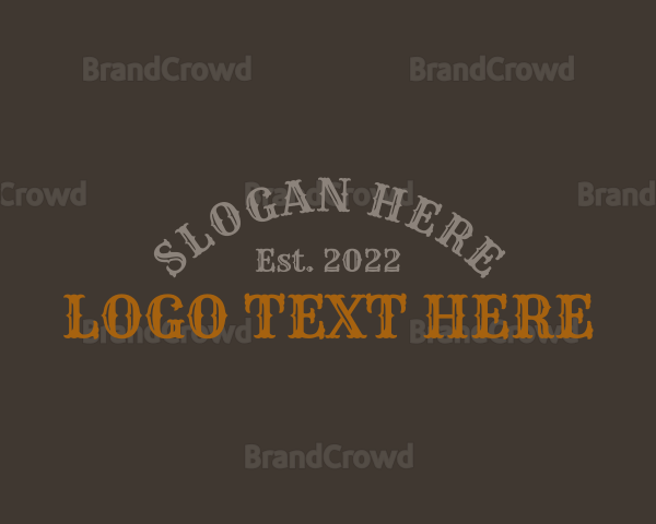 Western Fashion Brand Logo