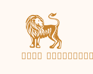 Royal - Lion Club Zoo logo design