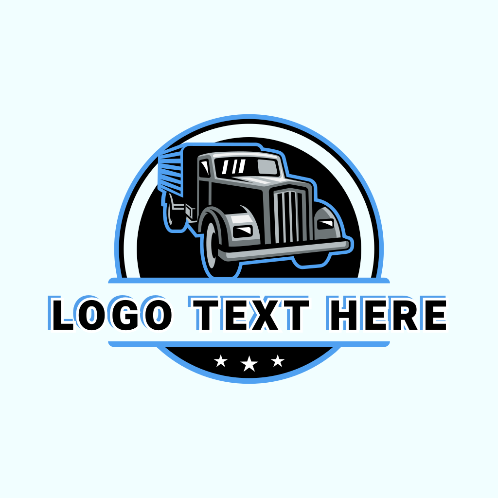 Automotive Truck Courier Logo | BrandCrowd Logo Maker