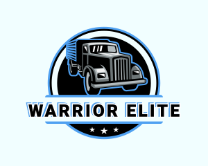 Removalist - Automotive Truck Courier logo design