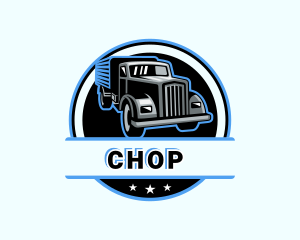 Trailer - Automotive Truck Courier logo design