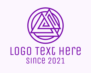 Circle - Abstract Circle Triangle logo design