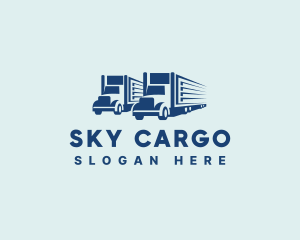 Transportation Vehicle Logistics logo design