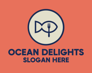 Seafood - Fish Seafood Restaurant logo design
