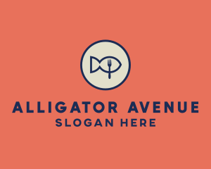 Fish Seafood Restaurant logo design