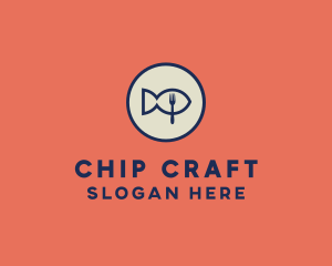 Fish Seafood Restaurant logo design