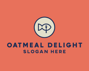 Fish Seafood Restaurant logo design