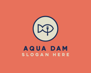 Fish Seafood Restaurant logo design