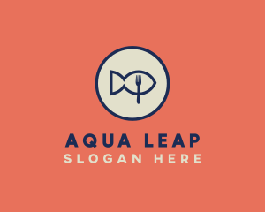 Fish Seafood Restaurant logo design