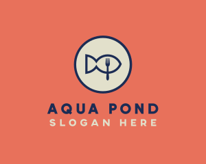 Fish Seafood Restaurant logo design