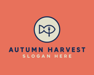 Fish Seafood Restaurant logo design