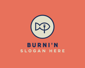 Fish Seafood Restaurant logo design