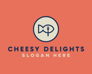 Fish Seafood Restaurant logo design