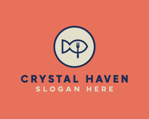 Fish Seafood Restaurant logo design