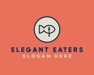 Fish Seafood Restaurant logo design