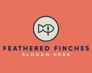 Fish Seafood Restaurant logo design