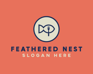 Fish Seafood Restaurant logo design