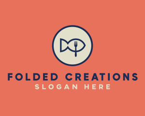 Fish Seafood Restaurant logo design