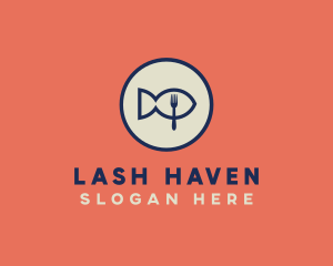 Fish Seafood Restaurant logo design