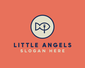 Fish Seafood Restaurant logo design