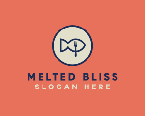 Fish Seafood Restaurant logo design