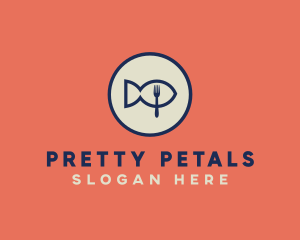 Fish Seafood Restaurant logo design