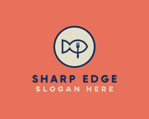 Fish Seafood Restaurant logo design