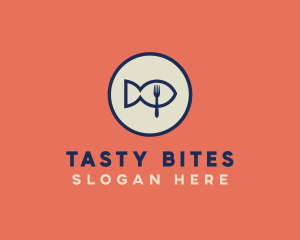 Fish Seafood Restaurant logo design