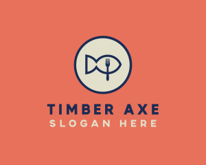 Fish Seafood Restaurant logo design