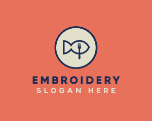 Fish Seafood Restaurant logo design