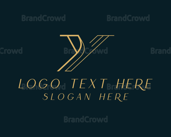 Fashion Business Letter Y Logo