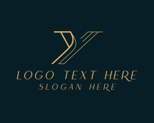 Letter Y - Fashion Business Letter Y logo design