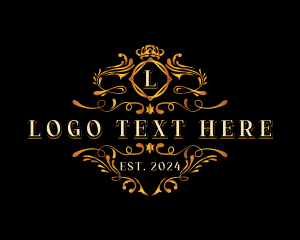 Luxe - Premium Royal Crest logo design