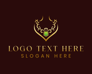 Premium Necklace Jewelry Logo