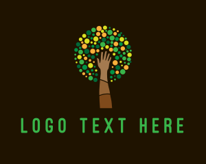 Non Profit - Hand Tree Farming logo design