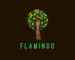 Hand Tree Farming Logo