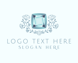 Luxury - Blue Diamond Luxury logo design
