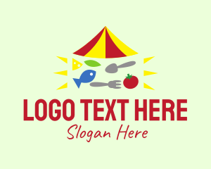 Snack - Healthy Vegetarian Restaurant logo design