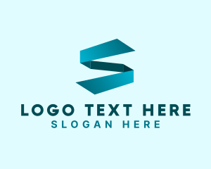 Ribbon - Generic Digital Marketing Letter S logo design