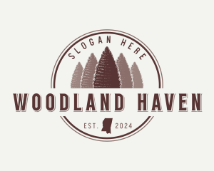 Mississippi Cedar Tree logo design