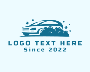 Service - Driving Car Wash logo design