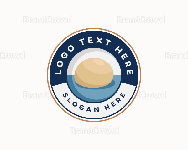 Dough Baking Ingredient Logo