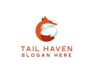 Tail - Fox Tail Wildlife logo design