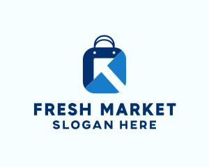 Market - Sales Market Bag logo design
