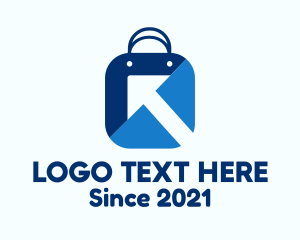 Shop - Sales Shopping Bag logo design