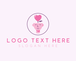 Love - Mental Health Therapy logo design