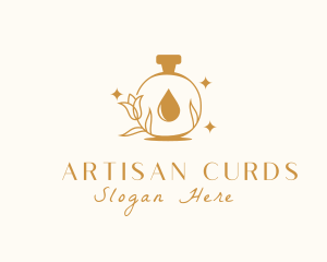 Flower Scent Perfume logo design