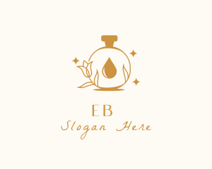 Extract - Flower Scent Perfume logo design