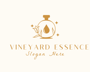 Flower Scent Perfume logo design